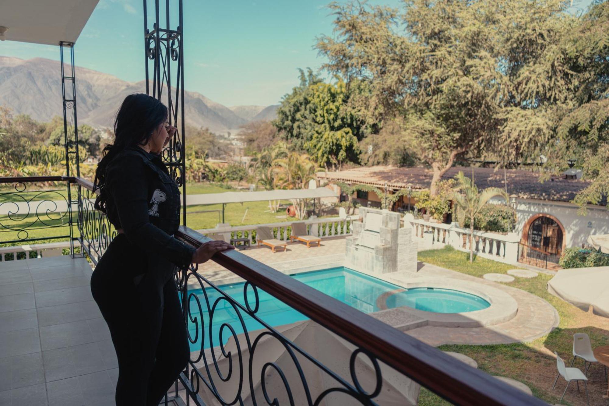 Hotel Fundo San Rafael ナスカ エクステリア 写真