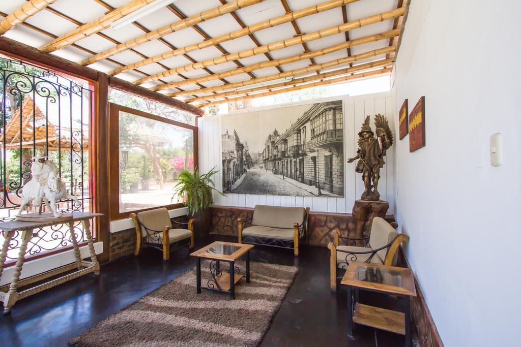 Hotel Fundo San Rafael ナスカ エクステリア 写真